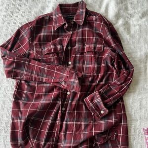 Banana Republic women's flannel shirt. Size S